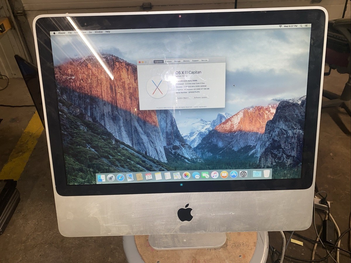Apple iMac 2008 Release Year Apple Desktops & All-In-One
