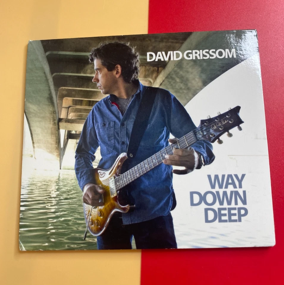 DAVID GRISSOM - Way Down Deep CD (2011) HTF Blues Rock EP - Imagem 1 de 1