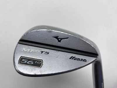 Mizuno MP T5 White Satin Wedge 56* 10 Bounce True Temper Dynamic Gold Wedge RH - Image 1 of 4
