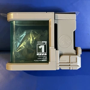 Cubo de palomitas de maíz incubadora de cine real Jurassic World Rebirth en mano envío rápido - Imagen 1 de 11