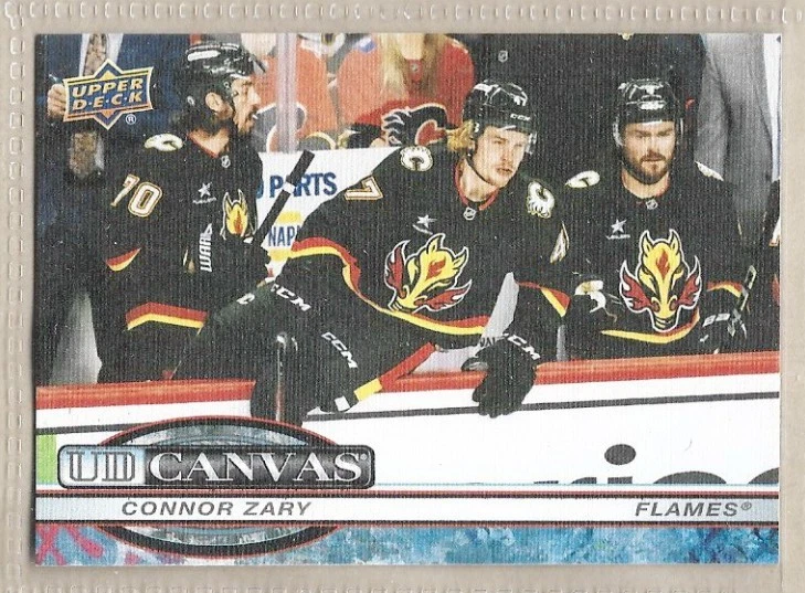 Connor Zary Calgary Flames 2025-26 Upper Deck 1 UD Canvas #C-33 - Image 1 of 1