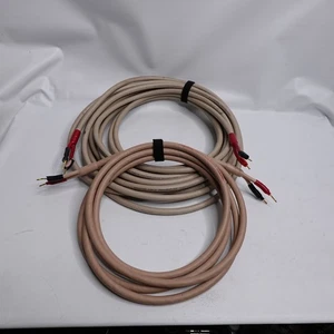 Monster Cable Powerline 3 Plus Speaker Cable Set 8' & 32'+ - Picture 1 of 9