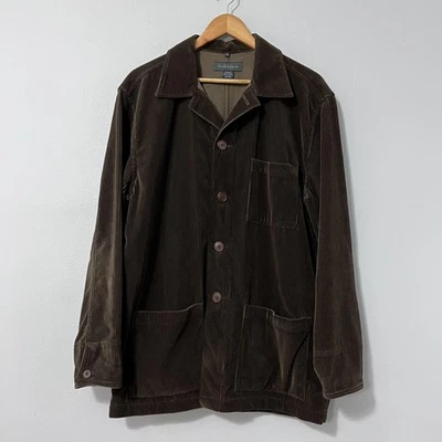 Chaqueta Emile Lafaurie Pana Tareas Para Hombres Mediana Marrón Ropa de Trabajo Sobrecamisa Foto 1 de 4