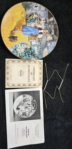 The Wizard of Oz “Follow The Yellow Brick Road” Plate With Cert. Of Authenticity - Picture 1 of 15