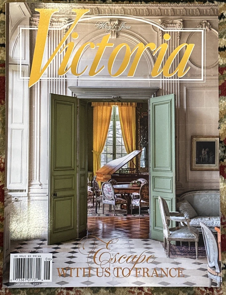 Victoria Magazine May June 2025 Spring Bliss  Escape With US To France Foto 1 de 1