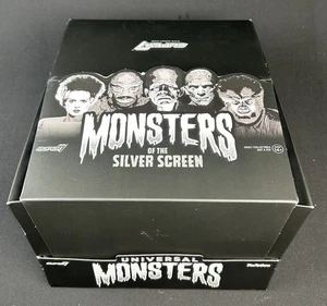 Universal Monsters Of The Silver Screen 12 Figures Super7 Reaction Blind Box New - Picture 1 of 8