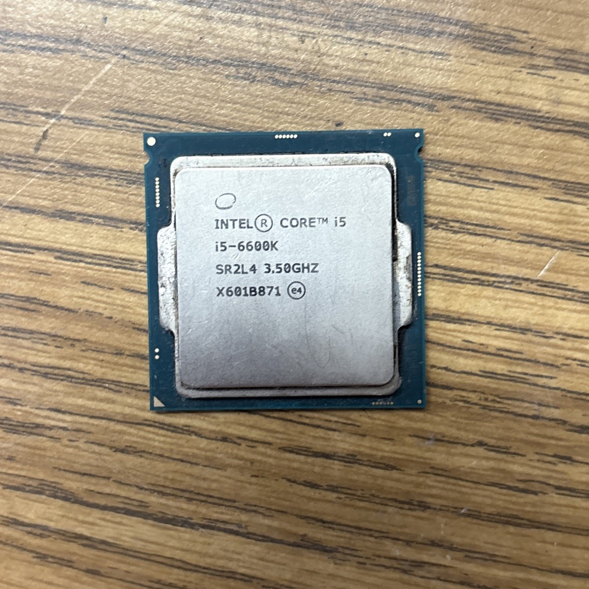 PCパーツ intel CORE i5-6600K CPU Intel Core i5-6600K SR2L4 ''Skylake'' 4 Core, LGA1151, Clock