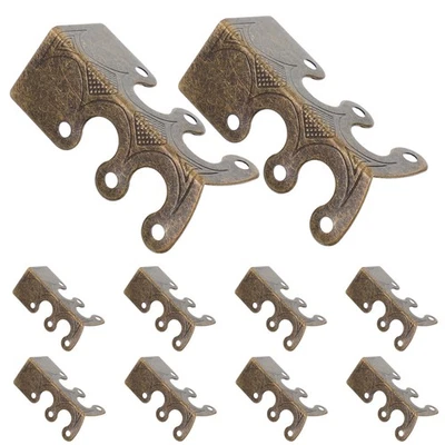  Zócalo Protectores de Esquinas Metal Muebles Protectores Accesorios - Imagen 1 de 4