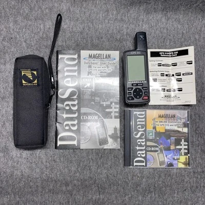 MAGELLAN GPS 315 Waterproof Portable GPS Fishing Hunting Hiking Camping TESTED - Image 1 of 4