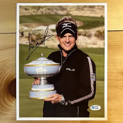 Foto firmada autografiada por Luke Donald de golf 8,5 X 11 PGA US Open Masters con certificado de autenticidad Foto 1 de 4