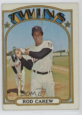 Topps High 1972 # Rod Carew #695 patio Foto 1 de 2