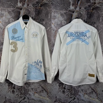 La Martina Argentina Polo Olimpico Long Sleeve Shirt Button Up - Image 1 of 4