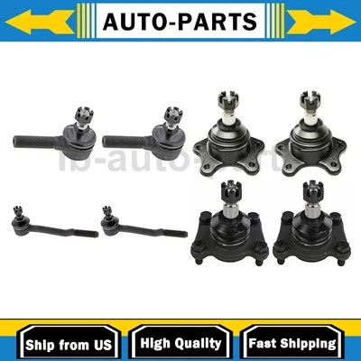 Front Tie Rod Ends & Ball Joint 8PCS For 1995 1996 1997 Toyota T100 3.4L 4WD - Image 1 of 4