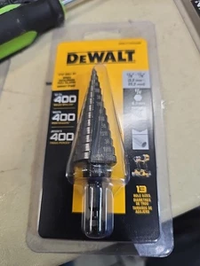 Nueva broca Dewalt de 1/4 pulgadas 13 pasos (1/8" a 7/8") DWA1710234DF - Imagen 1 de 4