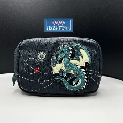 BOLSO BANDOLERA MINI PACK DRAGON MITHOLOGY RFID AZUL MARINO CHALA Foto 1 de 4