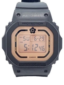 Casio Women's Watch Baby-G X MARY QUANT Quartz Digital Rubber PNK BLK Used - Picture 1 of 8
