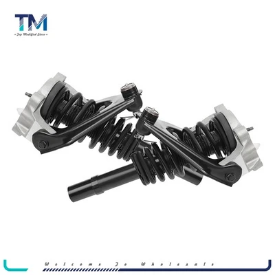 2 Front Complete Strut Shock For Chrysler Sebring Dodge Stratus 99-06 W/ Spring Foto 1 de 4