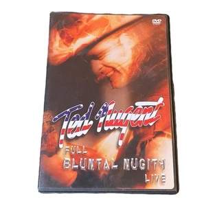Ted Nugent Full Bluntal Nugity Live DVD with Bonus Features on Disc 2 - Clean - Picture 1 of 4