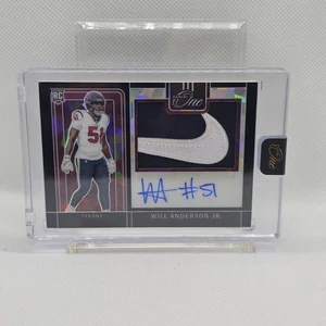 2023 Panini One Precision Rookie Patch Autographs Will Anderson Jr. 1/5 RC NIKE - Picture 1 of 6