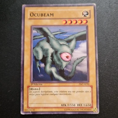 Spanish YUGIOH 1st Edition - Ocubeam - Metal Raiders PMT-S030 Common MP - Image 1 of 4