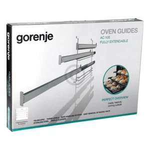 Haltegitterset mit Teleskopauszug 3-fach für Backbleche Rost gorenje AC105 64024 - Bild 1 von 4