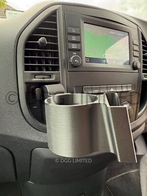 Phone Cup Holder for Mercedes Vito W447 - Image 1 of 4