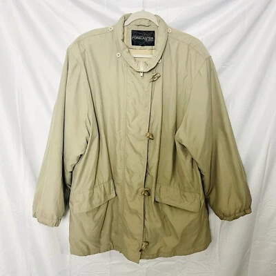 Forecaster of Boston Coat Size Large Beige Tan Womens Zip Up - Image 1 of 4