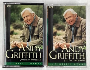 Andy Griffith Precious Memories 2 Cassette Lot 33 Timeless Hymns 1995 - Picture 1 of 2