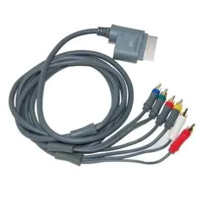 Official Microsoft XBOX 360 COMPONENT HDTV TV AV Cable Lead GENUINE **CHEAP** - Image 1 of 4