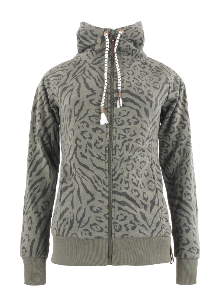 Chaqueta Sudadera Brunotti Damas Farida Ao Mujer Sudadera Verde Oscuro Diseño Animal Foto 1 de 1