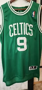 Authentic 2010 NBA Adidas Boston Celtics Rajon Rondo Jersey 9 Mens Large SEWN - Picture 1 of 12
