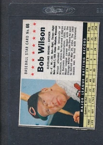 1961 Post Cereal #066 Bob Wilson Indians EX *305 - Picture 1 of 1
