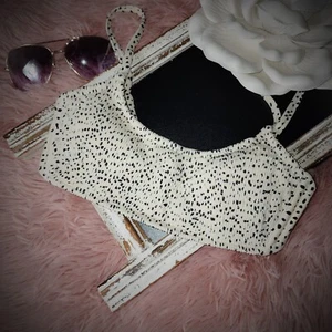 Top bikini piccolo maculato smocked smocked xhilaration - Foto 1 di 5