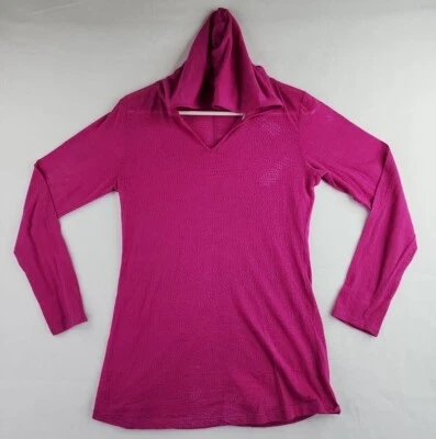 Sudadera con capucha ligera New Balance Active rosa grande para mujer Foto 1 de 4
