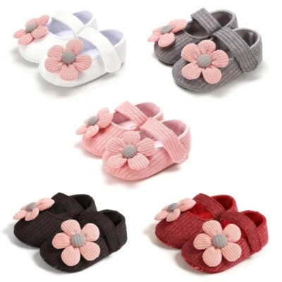 Infant Baby Boys Girls Shoes Wedding Toddler Dress Shoes First Step Walking Shoe - Image 1 of 4