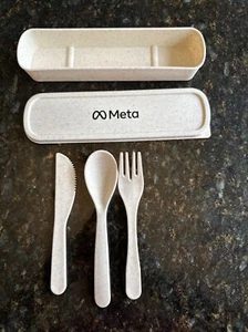 Meta Cutlery Set With Travel Case - Picture 1 of 4
