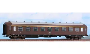 ACME H0 50042 Carrozza tipo Y livrea castano logo televisore 1a Cl. - FS Ep.III - Foto 1 di 1