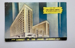 Postcard Curtis Hotel Minneapolis 1956 Minnesota MI H203 - Picture 1 of 2