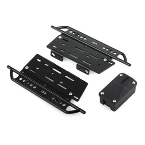 LCX Aluminum Rock Sliders Side Step Foot-Plate for Axial SCX10 II 90046 90047 - Picture 1 of 8