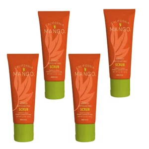 4 Tubes California Mango Mango Exfoliating Scrub 2.2 oz - Picture 1 of 3
