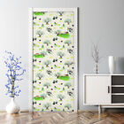 Olive branches Bubble Free Door sticker green and black Decal Decor reusable