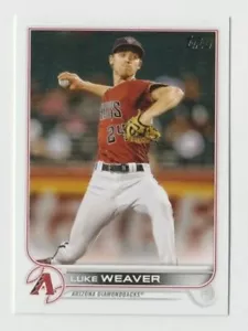 (12) LOTTO CARTE BASE LUKE WEAVER 2022 TOPPS SERIE 1 #273 ARIZONA DIAMONDBACKS - Foto 1 di 1