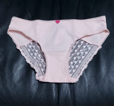 S Victoria's Secret VS Rosa Encaje Espalda Sexy Suave Suave Tanga Bikini Bragas S Foto 1 de 2