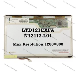 LTD121EXFA N121I2-L01 Rev C1 12,1" 1280×800 20 Pin XFLaptop Bildschirm LCD Panel - Bild 1 von 1