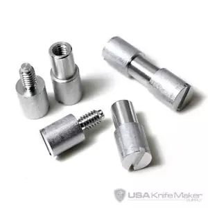 Corby Bolt - Aluminum - SMALL .140" shaft .187" shoulder - 10 Pack - Picture 1 of 1