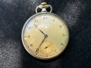Omega Pocket Watch 1935-36 Working 15-jewel Omega Movement Swiss Quality - Picture 1 of 14