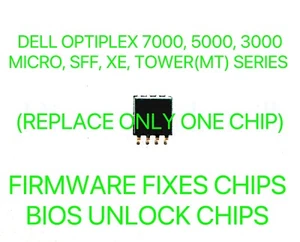 DELL OPTIPLEX 7000, 5000, 3000, MICRO, SFF, XE4, TOWER/MT, BEZ HASŁA BIOS CHIP - Zdjęcie 1 z 1