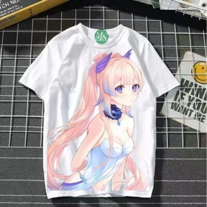 Genshin Impact Cosplay Game Manga T-Shirt shirt Unterhemd Undershirt Polyester  - Picture 1 of 2