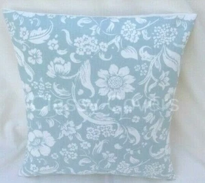 Lovely Laura Ashley Designer Cushion Cover "LYLA" DUCK EGG Fabric Various Sizes - Picture 1 of 2