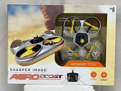 Sharper Image Toy RC Aeroboost Racing Drone with Autopilot - Image 1 of 4